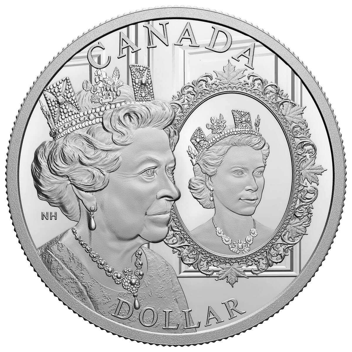 2022 $1 The Platinum Jubilee of Her Majesty Queen Elizabeth II - Special Edition Proof Silver Dollar Default Title