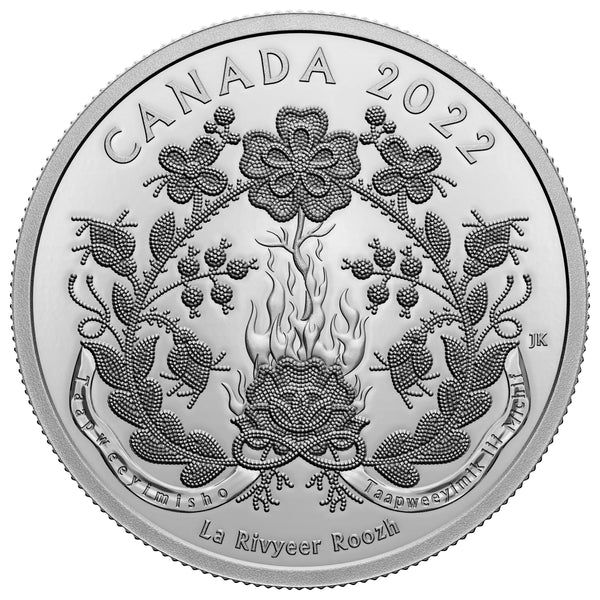 2022 $20 Generations: The Red River Metis - Pure Silver Coin