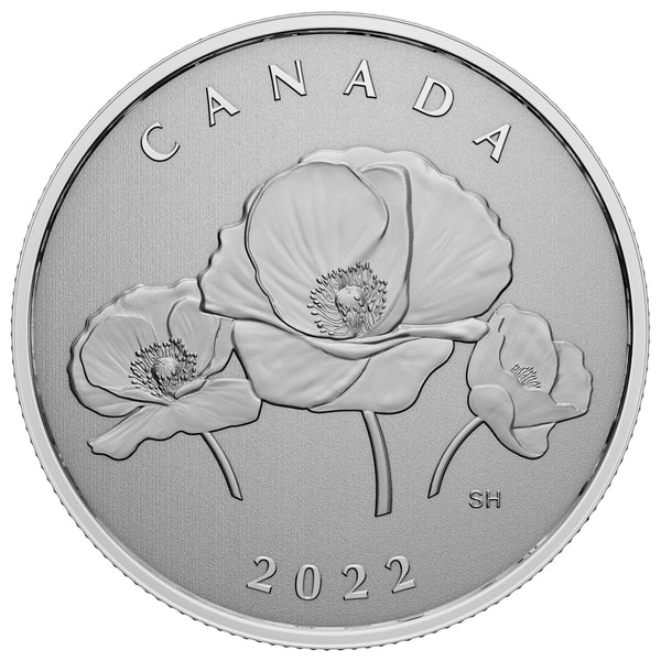 2022 $5 Moments to Hold Remembrance Day - Pure Silver Coin