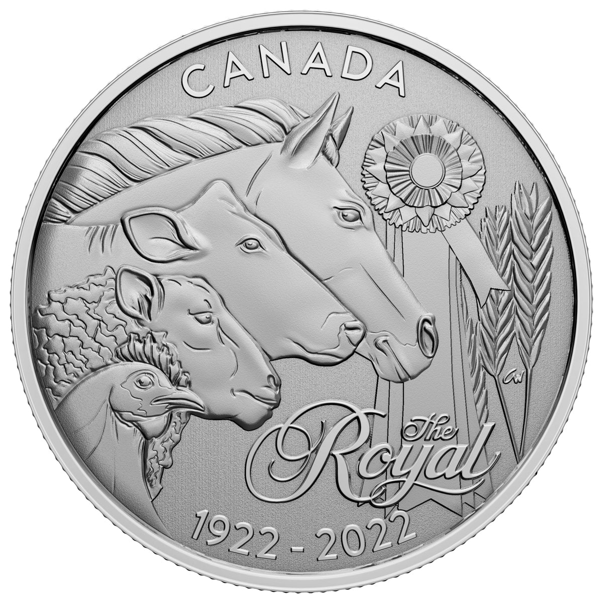 2022 $5 Moments to Hold 100th Anniversary of the Royal Agricultural Winter Fair - Pure Silver Coin