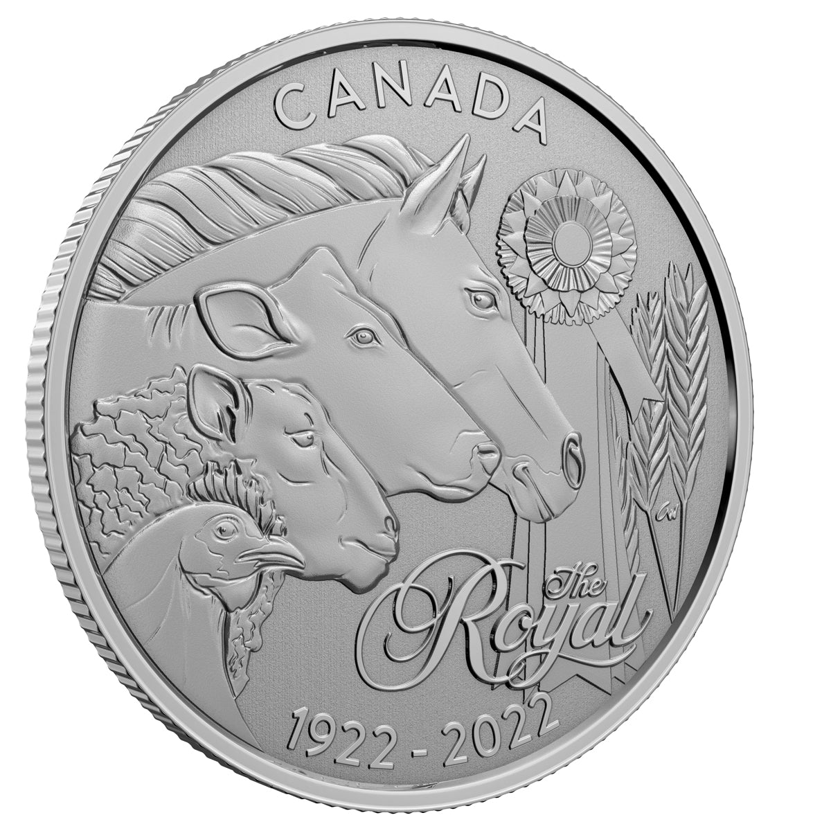 2022 $5 Moments to Hold 100th Anniversary of the Royal Agricultural Winter Fair - Pure Silver Coin