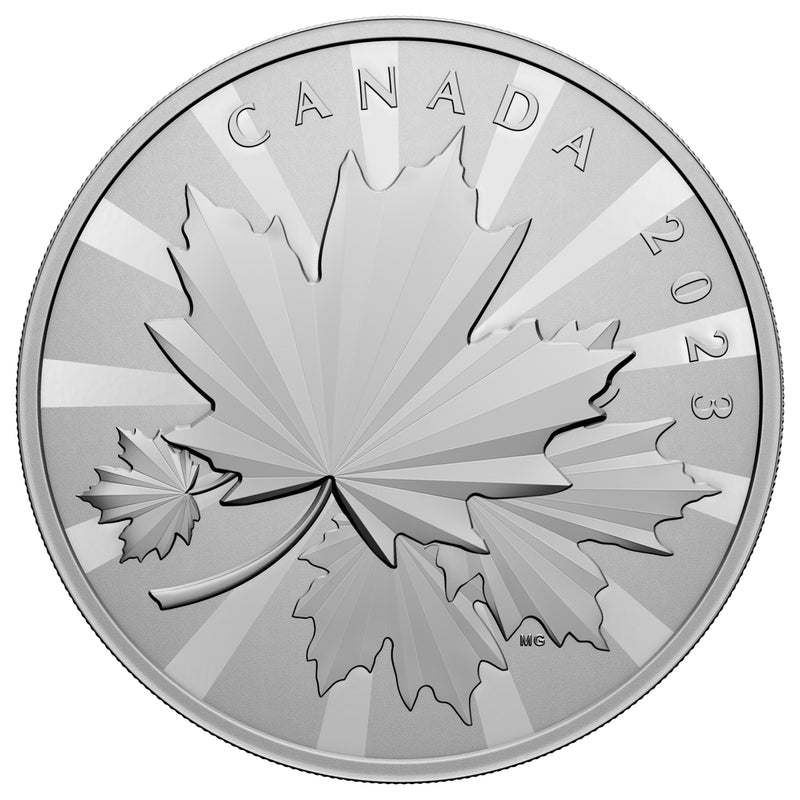 2023 $250 Multifaceted Maples - Pure Silver Coin