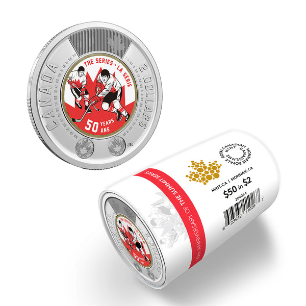 2022 $2 50th Anniversary of the Summit Series Special Wrap Roll (Colou