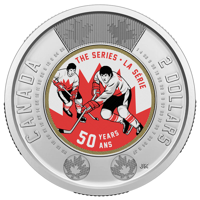 2022 $2 50th Anniversary of the Summit Series Special Wrap Roll (Colourized)
