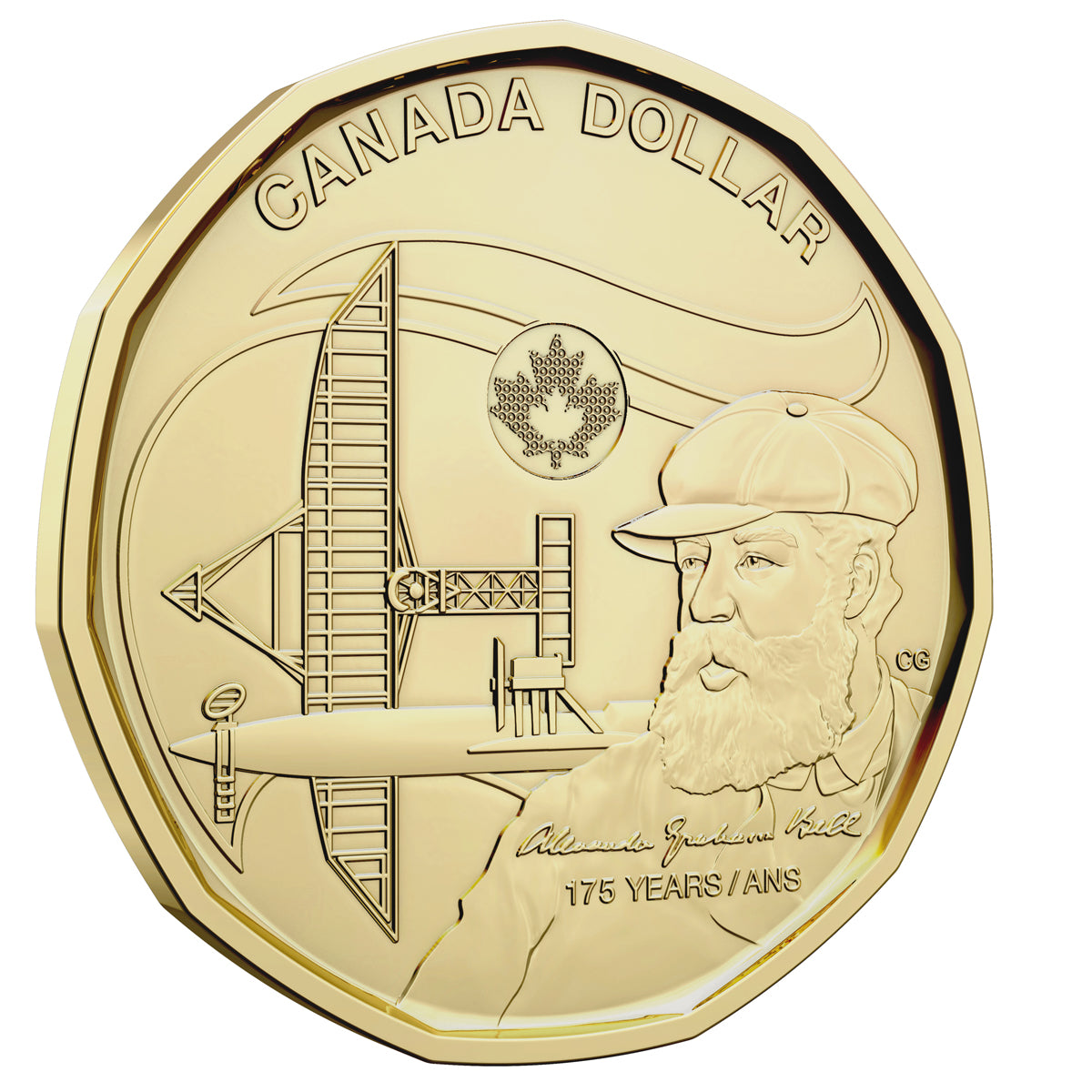 2022 $1 175th Anniversary of the Birth of Alexander Graham Bell - Spec