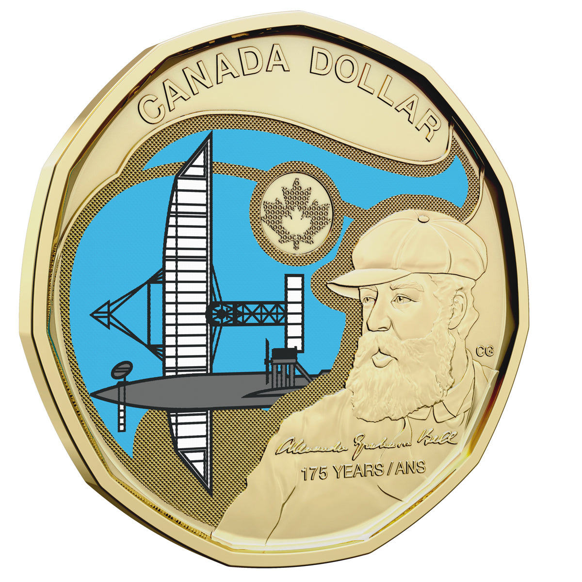 2022 $1 175th Anniversary of the Birth of Alexander Graham Bell - Spec