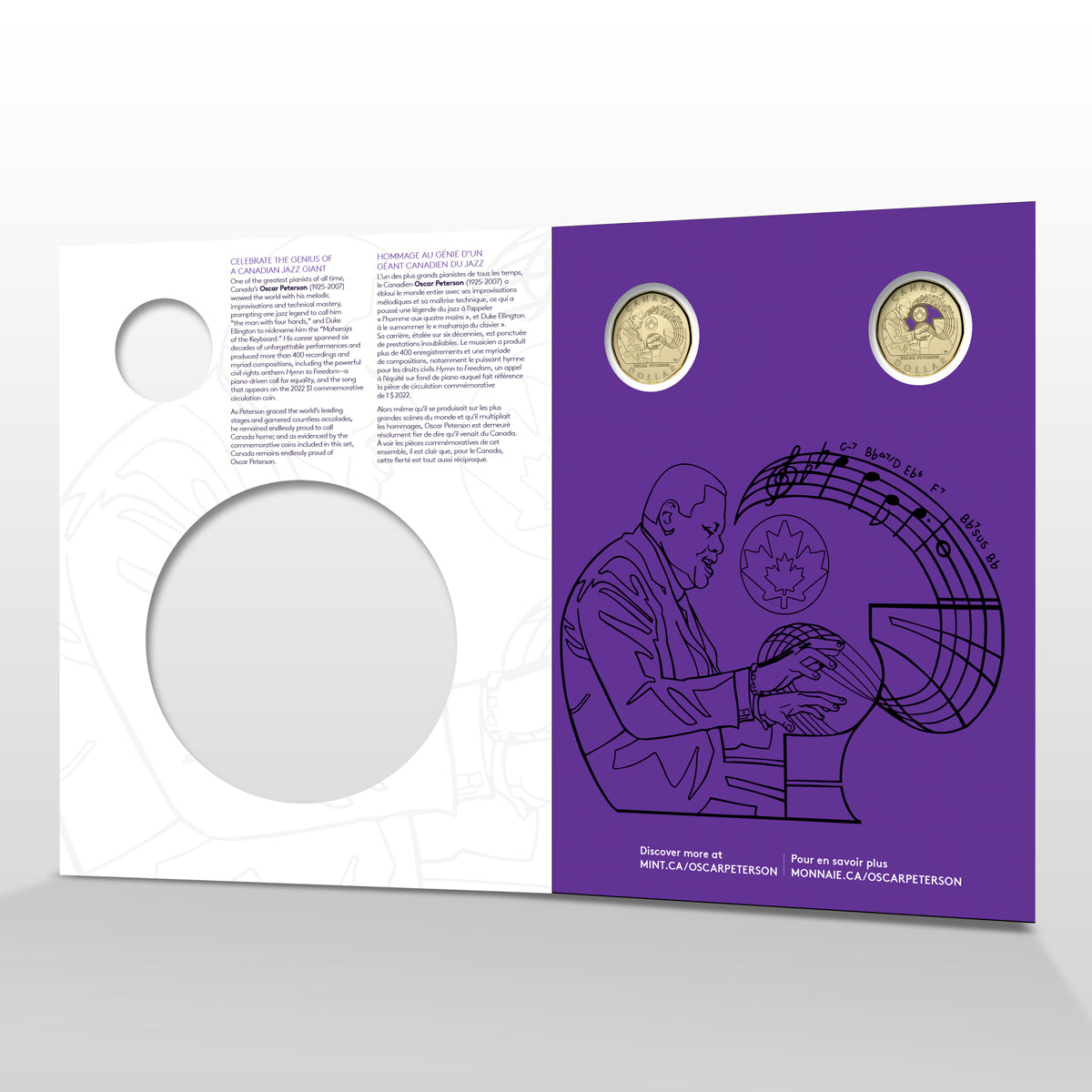 million dollar orchestrA MA-1 サイズ2 2022 Celebrating Oscar Peterson Commemorative Collector