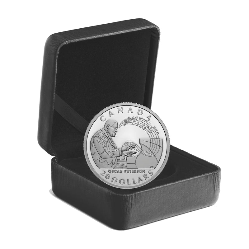 2022 $20 Celebrating Oscar Peterson - Pure Silver Coin