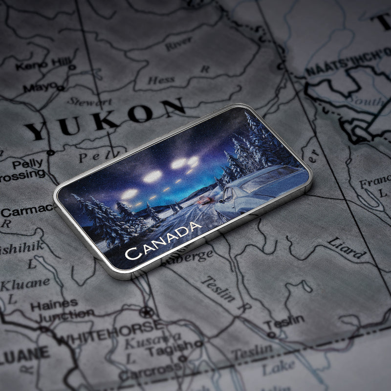 2022 $20 Canada's Unexplained Phenomena: The Yukon Encounter - Pure Silver Coin