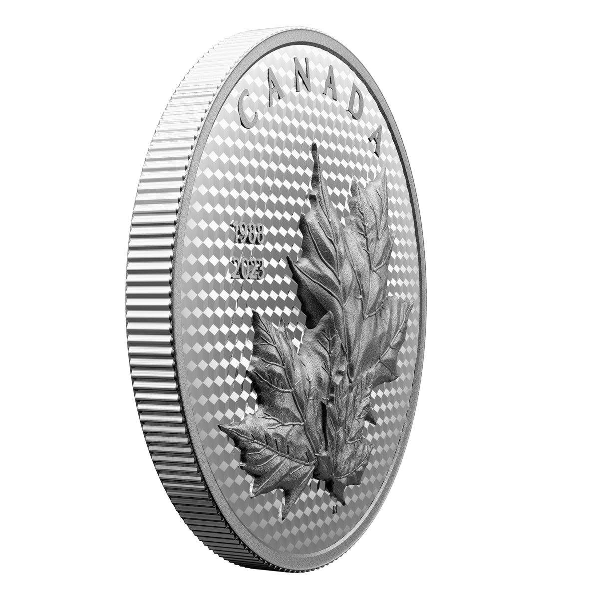 2023 $50 Maple Leaves in Motion - Pure Silver Coin