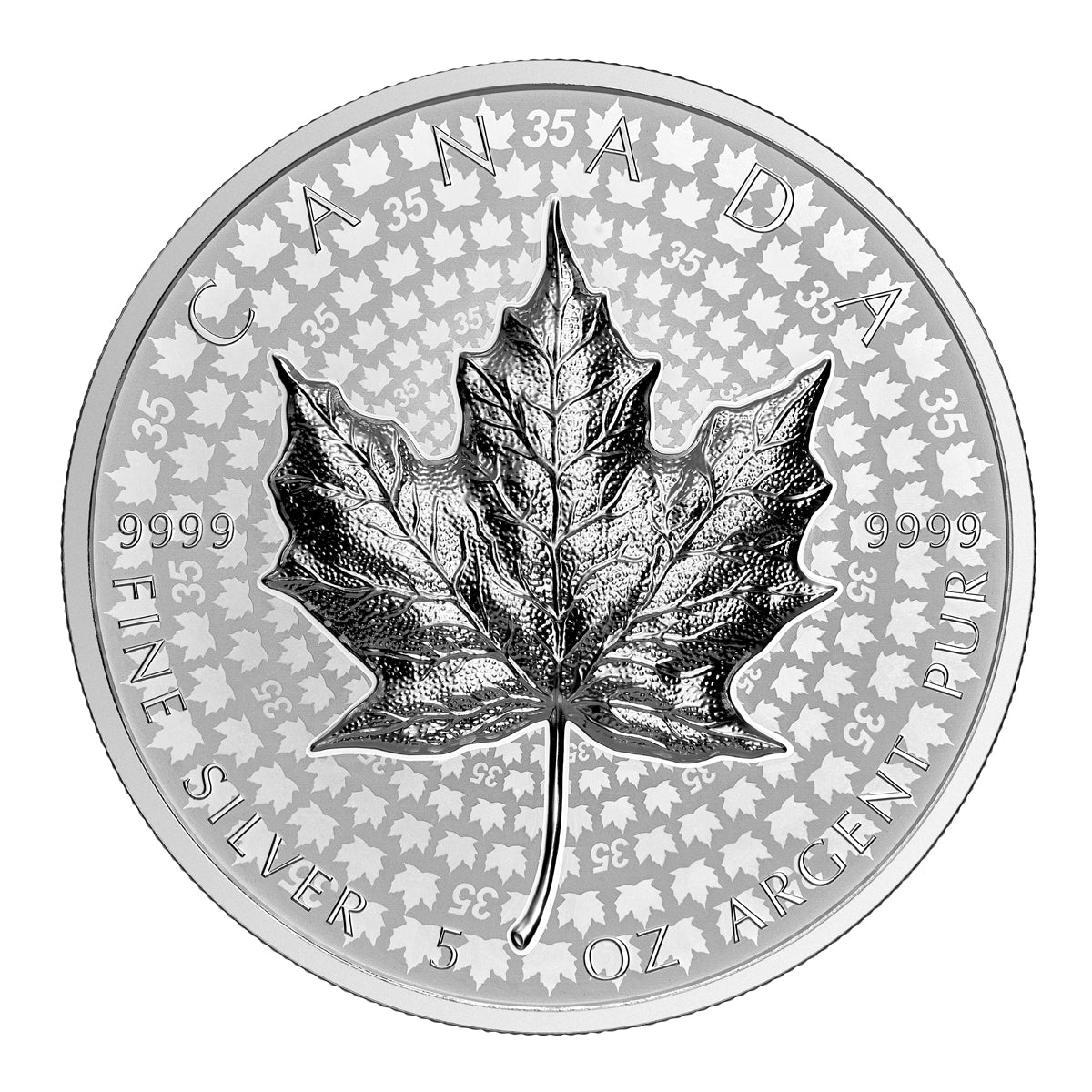 2023 $50 Ultra-High Relief 5-Oz. SML - Pure Silver Coin