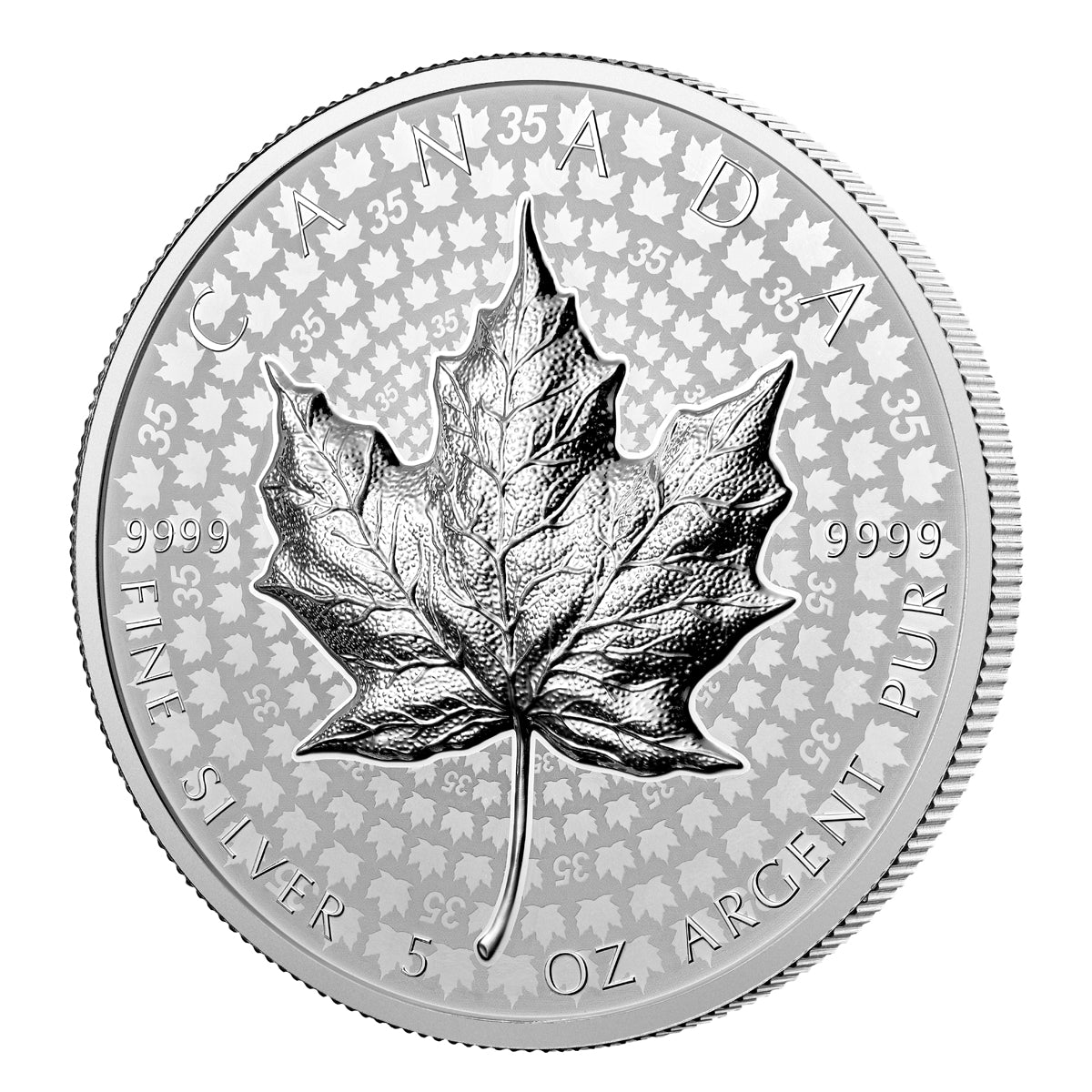 2023 $50 Ultra-High Relief 5-Oz. SML - Pure Silver Coin