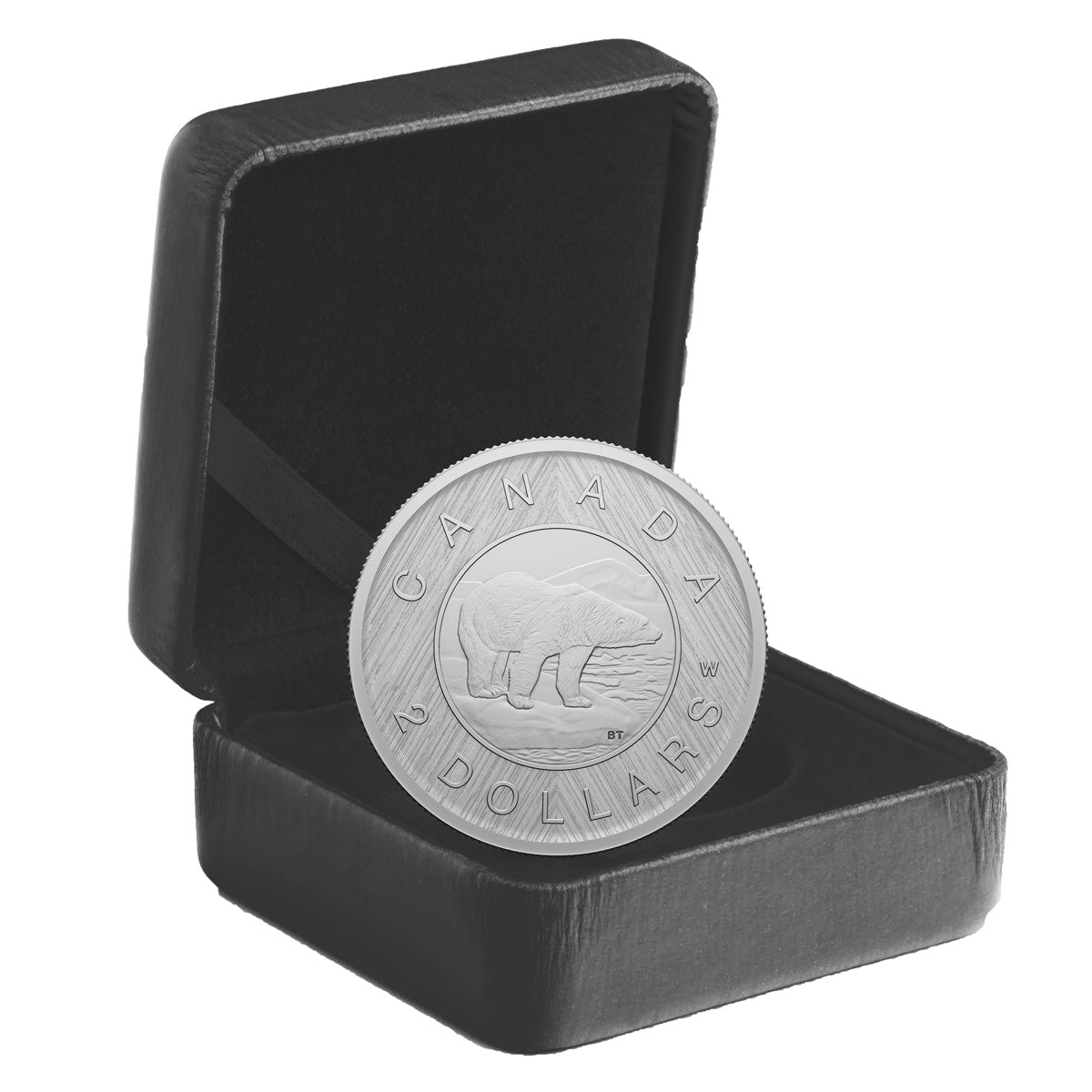 2023 $2 Tribute: W Mint Mark Polar Bear - Pure Silver Coin