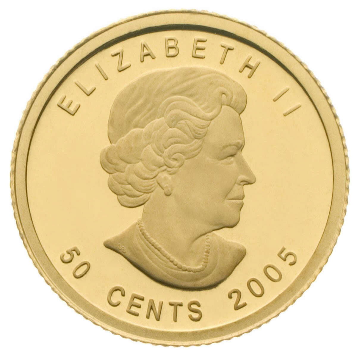 2005 50c Voyageur Design by Emanuel Hahn, 70th Anniversary - Pure Gold Coin