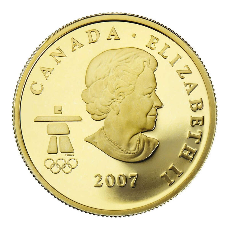 2007 $75 Vancouver 2010 Olympic Winter Games: Royal Canadian Mounted Police - 14-kt. Gold Coin Default Title