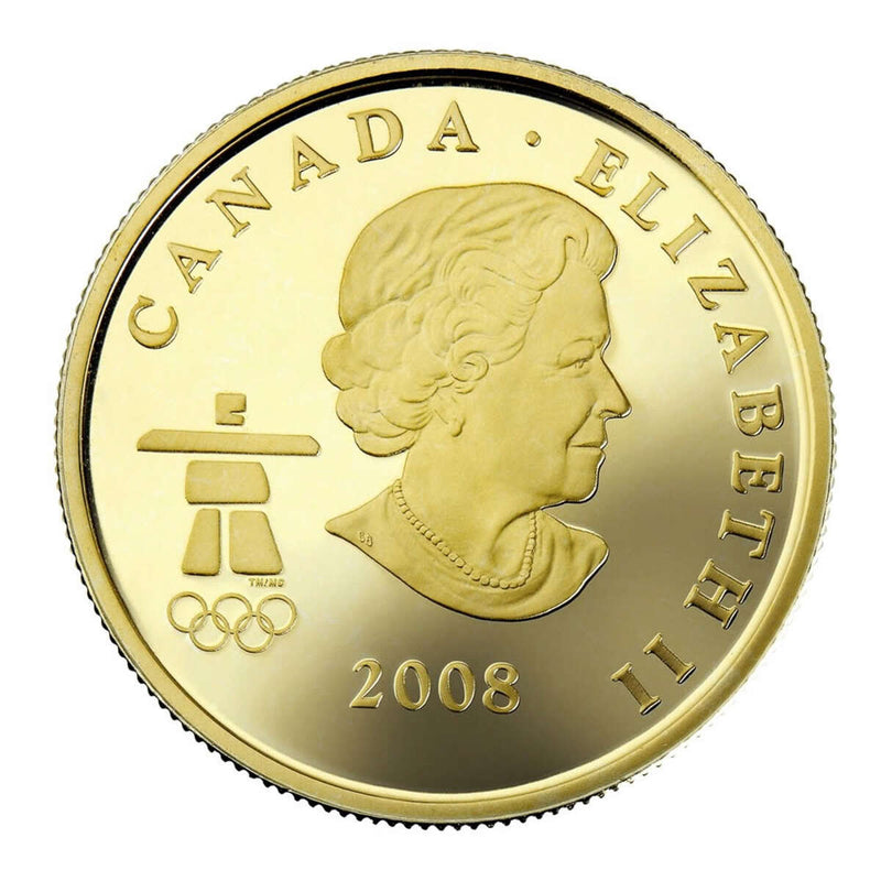 2008 $75 Vancouver 2010 Olympic Winter Games: Inukshuk - 14-kt. Gold Coin Default Title