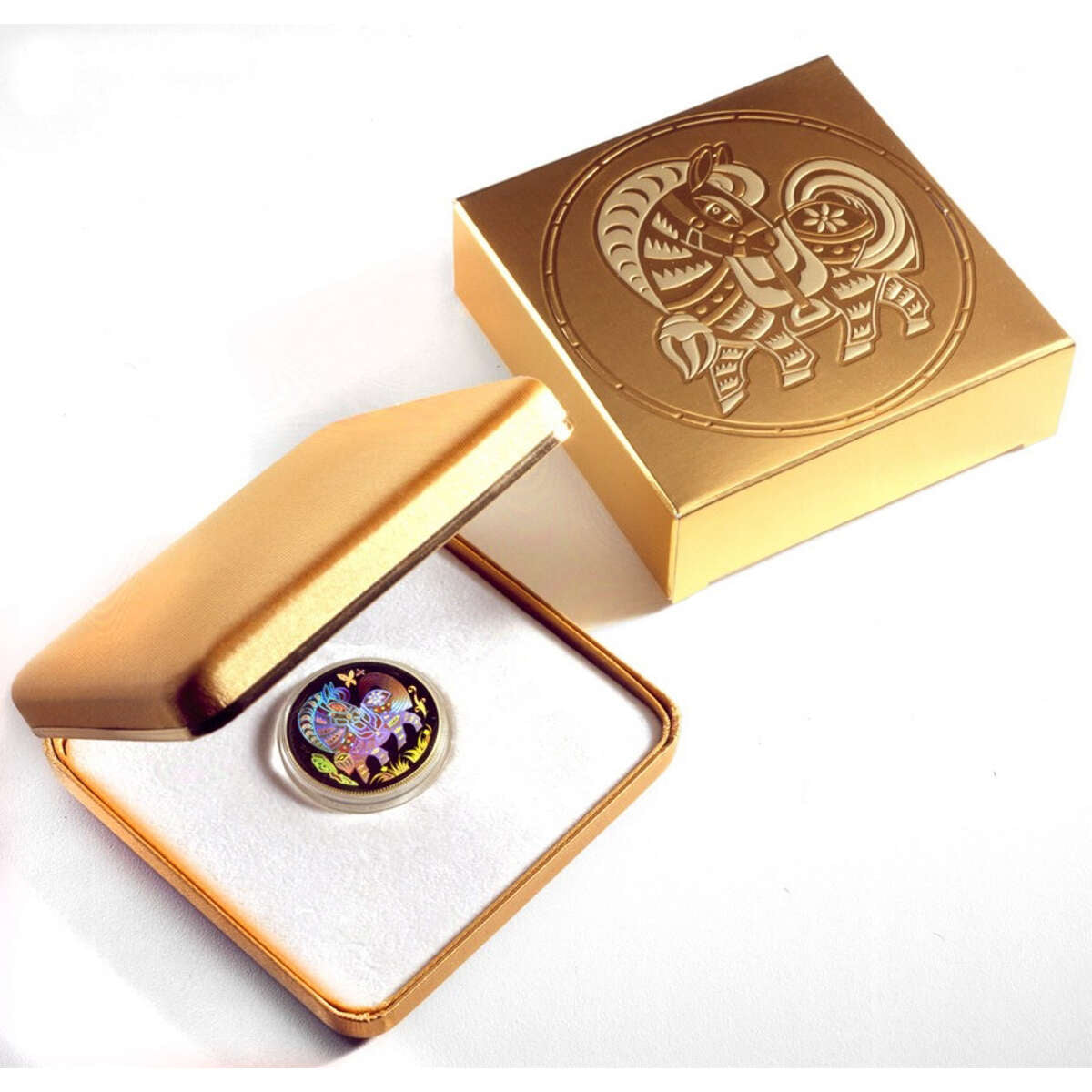 2002 $150 Gold Coin - Year of the Horse, Hologram