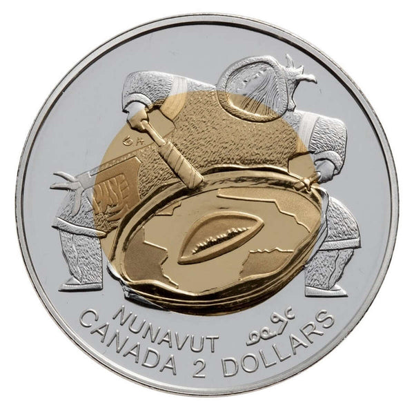 1999 $2 Nunavut - 22 kt. Gold Coin Default Title