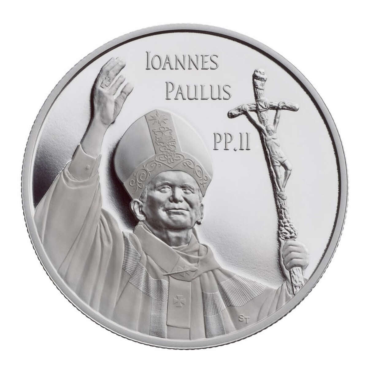 2005 $10 The Visit of Pope John Paul II to Canada - Pure Silver Coin Default Title