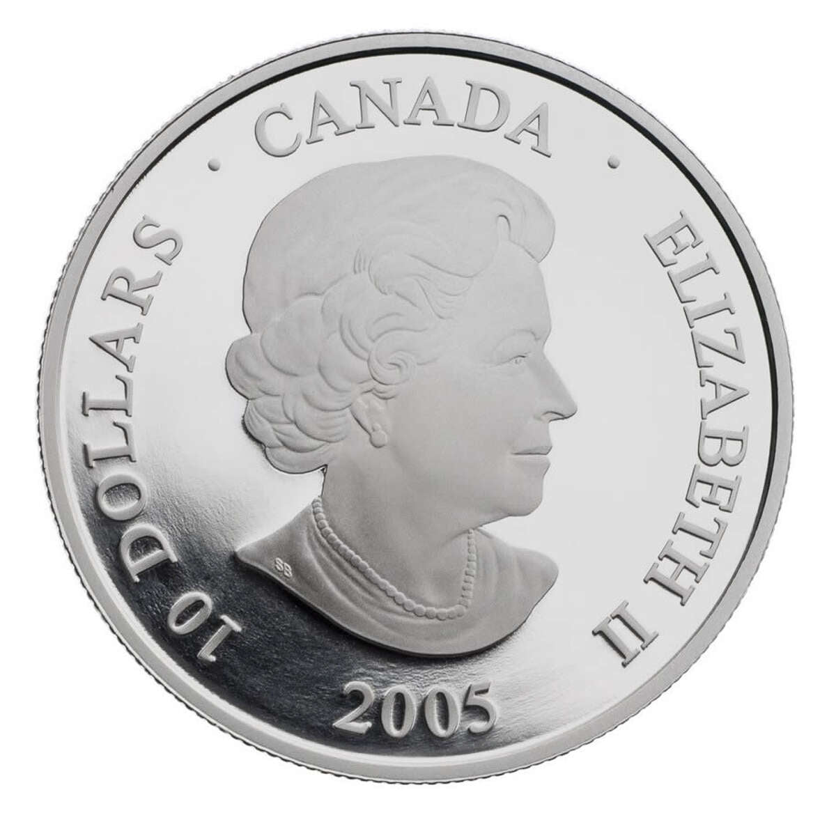 2005 $10 The Visit of Pope John Paul II to Canada - Pure Silver Coin Default Title