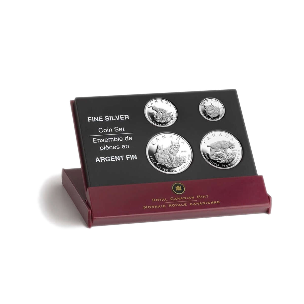 2005 Canadian Lynx - Pure Silver Fractional Proof Set