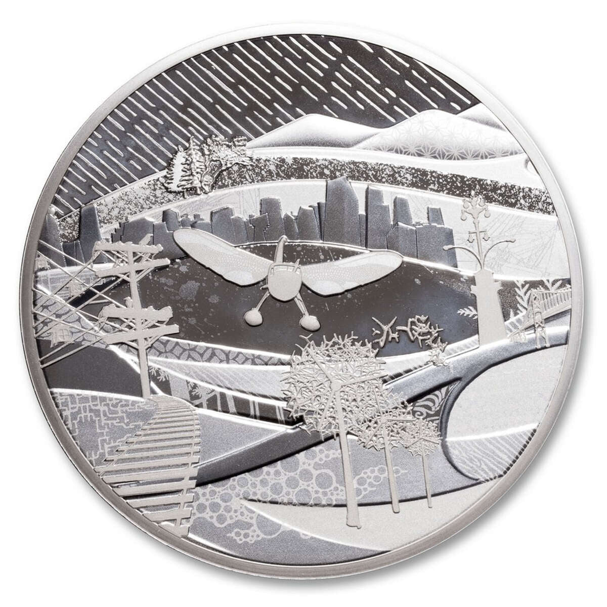 2009 $250 Vancouver 2010 Olympic Winter Games:  The Canada of Today - Pure Silver Kilo Coin Default Title