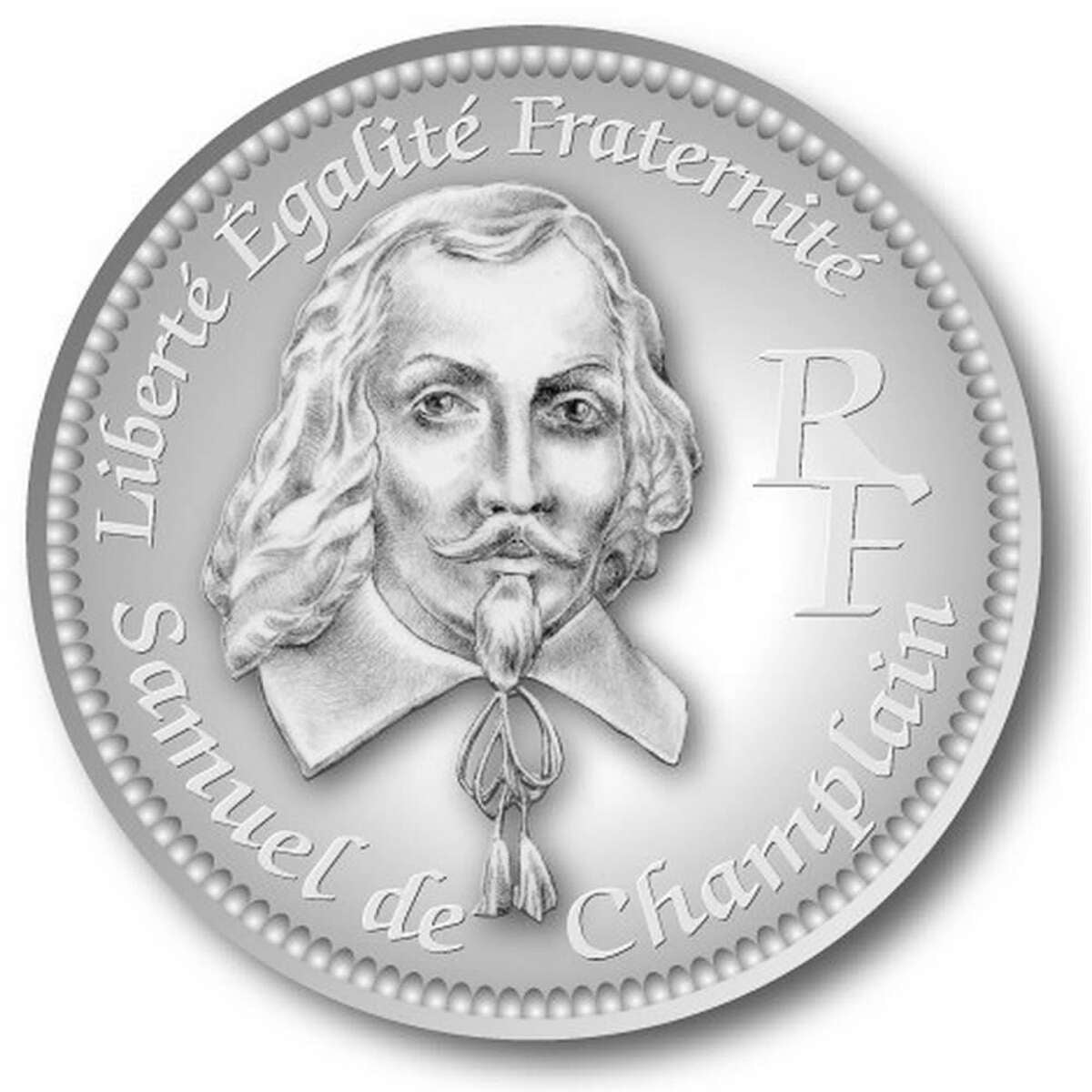2004 $1 and 1/4 Euro Ile Sainte-Croix Silver Coins and Stamps Set