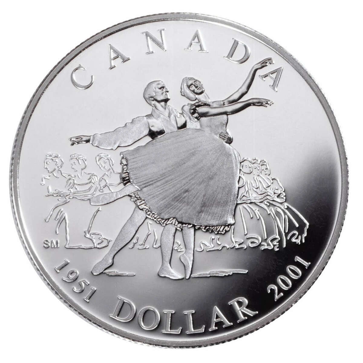 2001 $1 National Ballet of Canada, 50th Anniversary - Sterling Silver Dollar Default Title