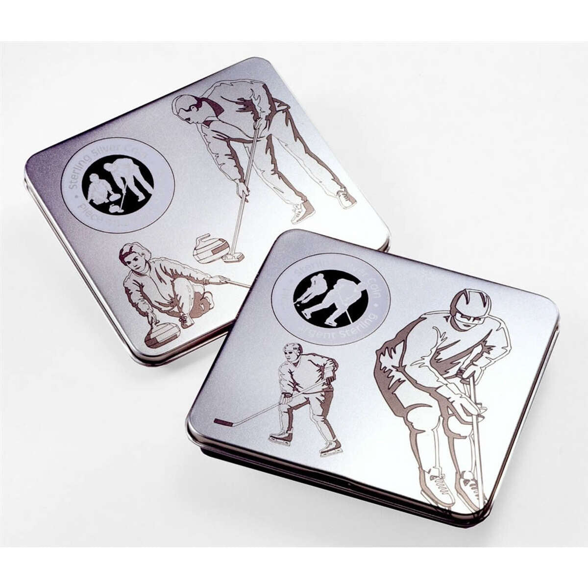 2000 50c Canadian Sports Firsts: First Recorded Hockey Game - Sterling