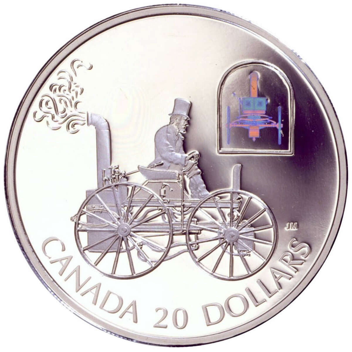 2000 $20 H.S. Taylor Steam Buggy - Sterling Silver Coin Default Title