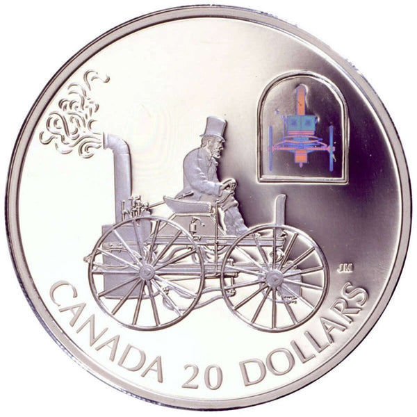 2000 $20 H.S. Taylor Steam Buggy - Sterling Silver Coin Default Title