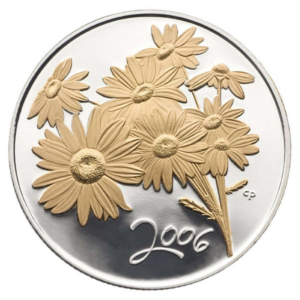 2006 50c Golden Daisy - Sterling Silver Coin Default Title