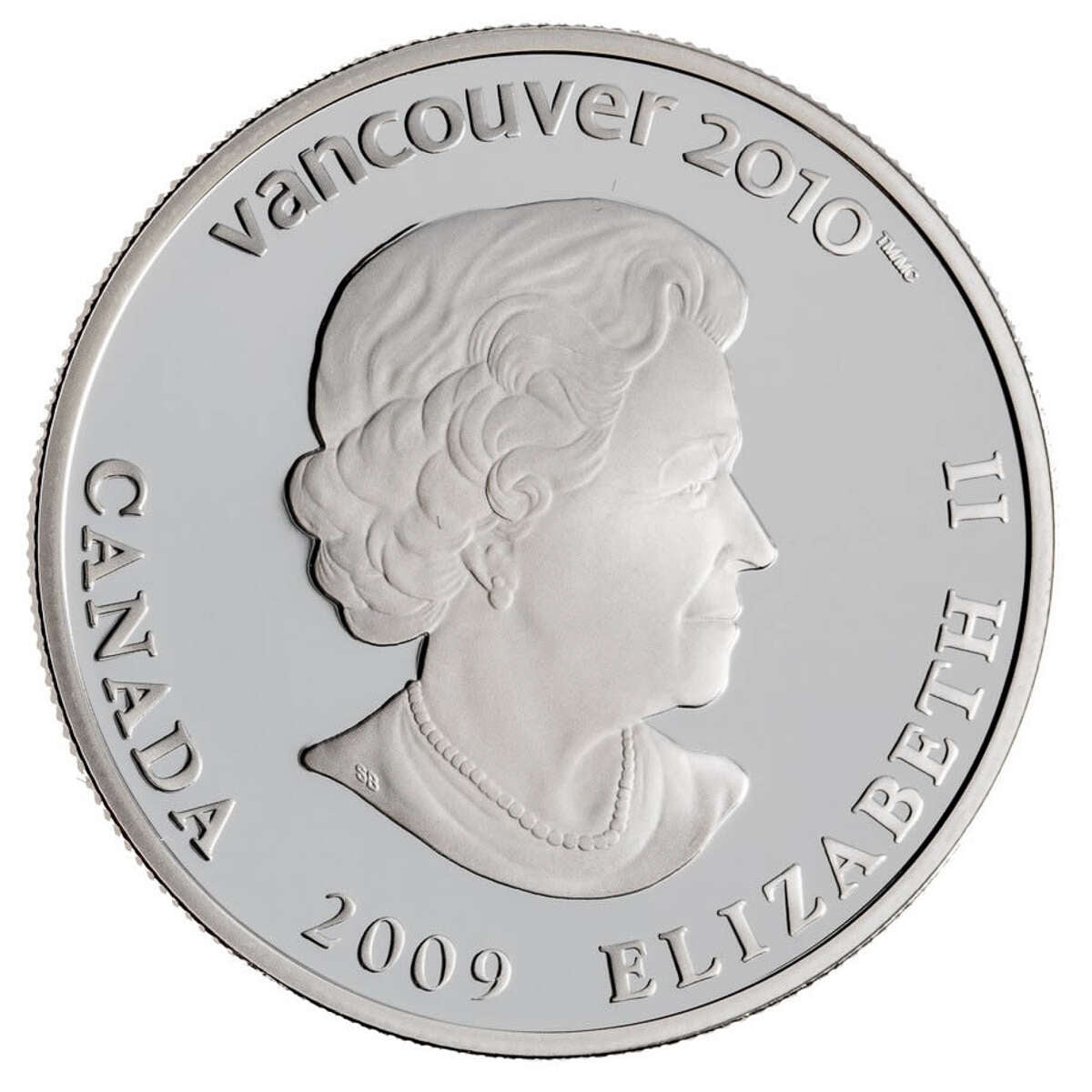 2009 $25 Vancouver 2010 Olympic Winter Games: Olympic Spirit - Sterling Silver Hologram Coin Default Title