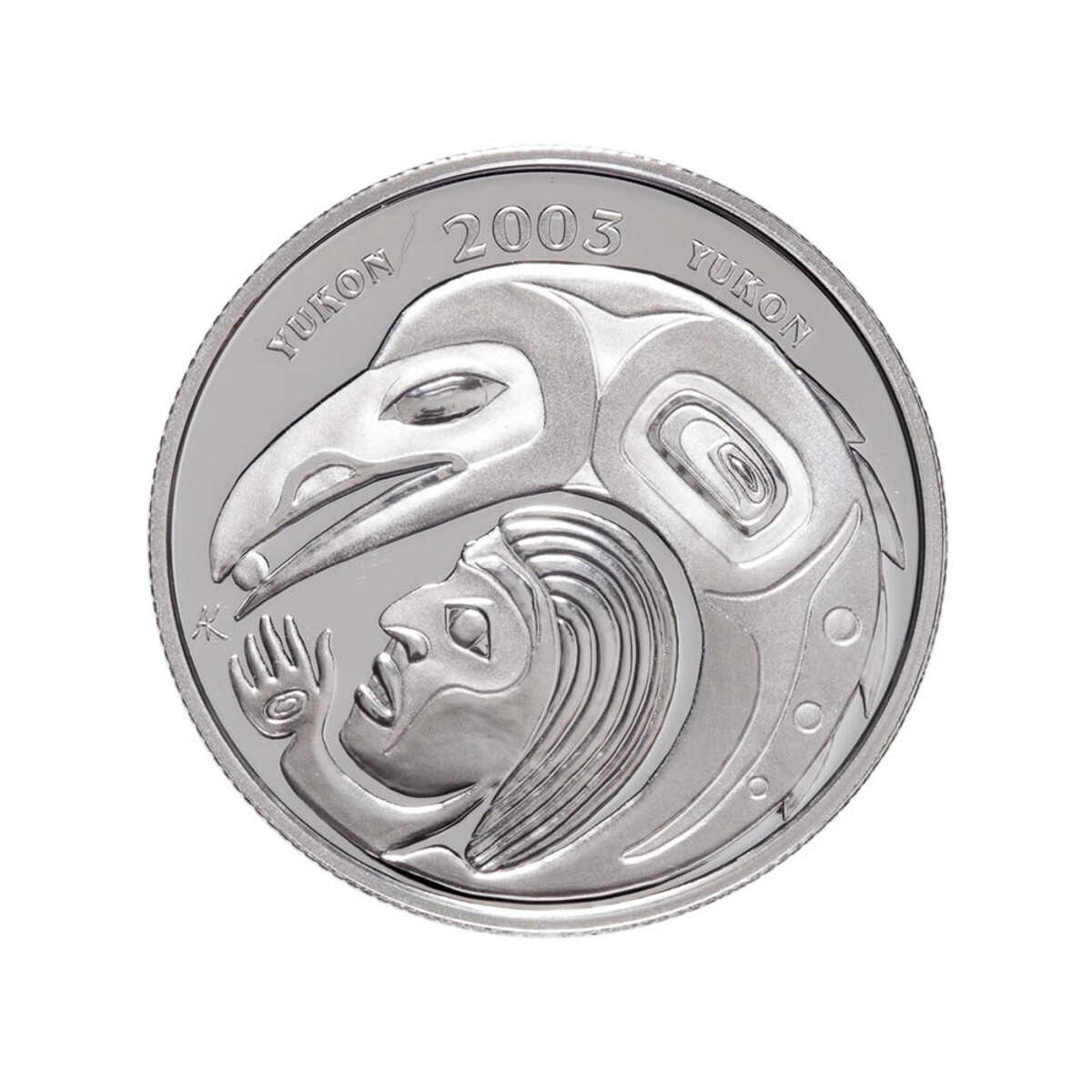 コンスタンティン・フイジェンス記念銀貨 50ユーロ 2003 50c Canadian Festivals: Storytelling Festival (Yukon) - Sterling