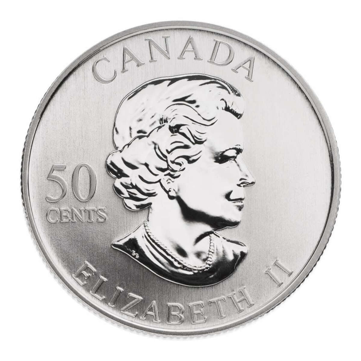 2005 50c NHL Hockey Legends: Toronto Maple Leafs - Sterling Silver 4-C