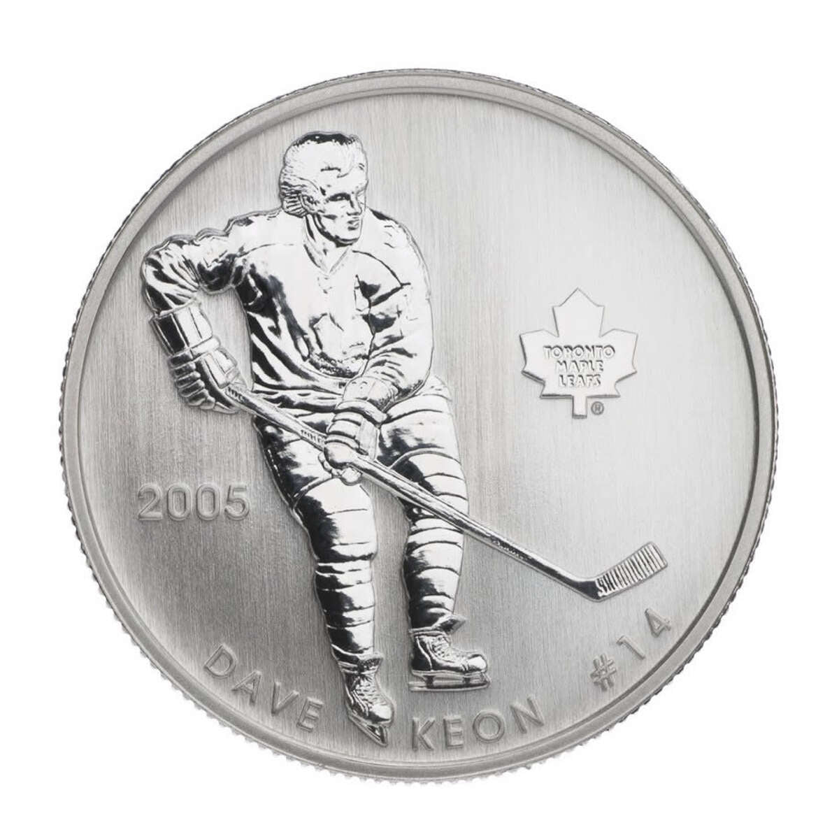 2005 50c NHL Hockey Legends: Toronto Maple Leafs - Sterling Silver 4-C