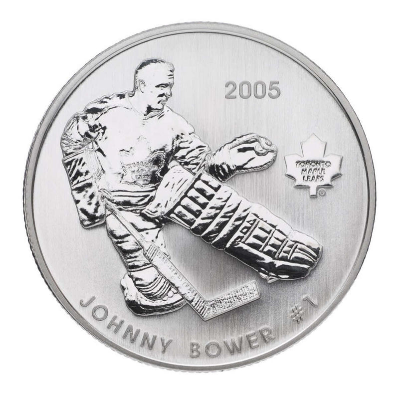 2005 50c NHL Hockey Legends: Toronto Maple Leafs - Sterling Silver 4-Coin Set Default Title