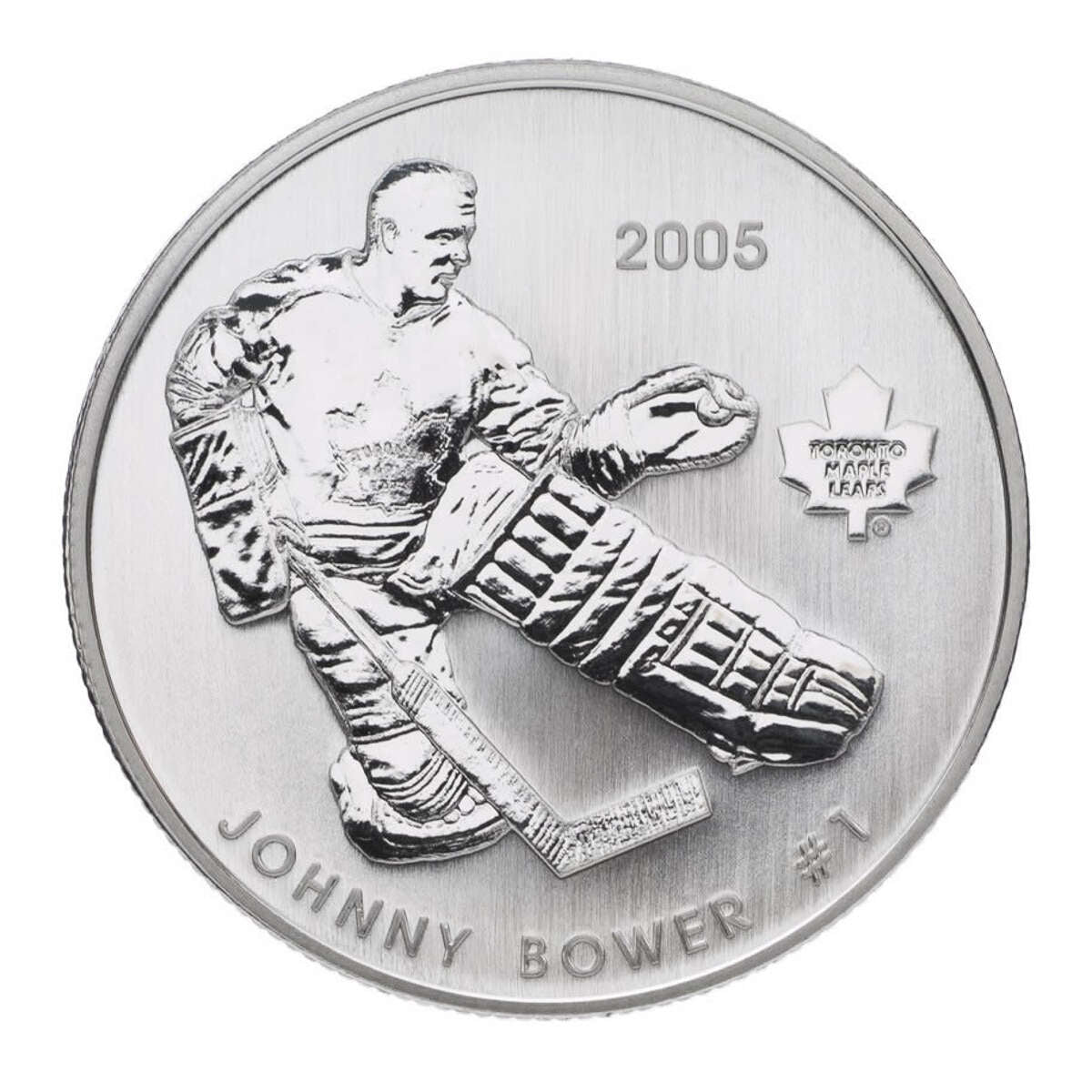 2005 50c NHL Hockey Legends: Toronto Maple Leafs - Sterling Silver 4-C