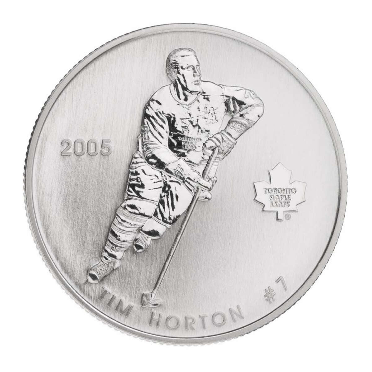 2005 50c NHL Hockey Legends: Toronto Maple Leafs - Sterling Silver 4-C
