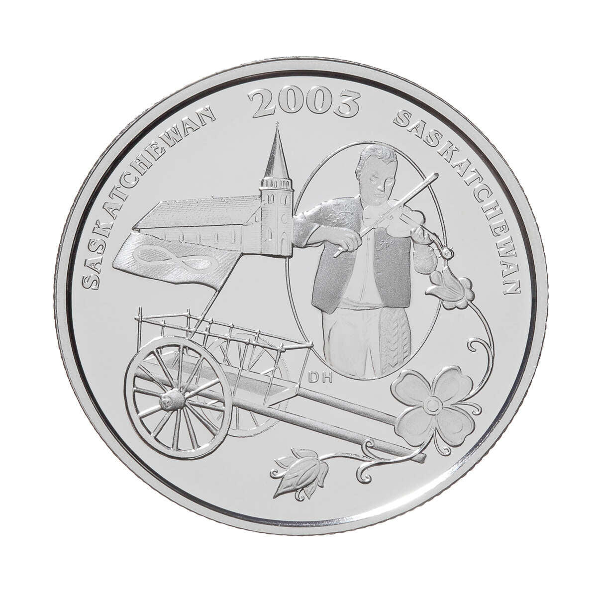 2003 50c Canadian Festivals: Back to Batoche (Saskatchewan) - Sterling Silver Coin Default Title