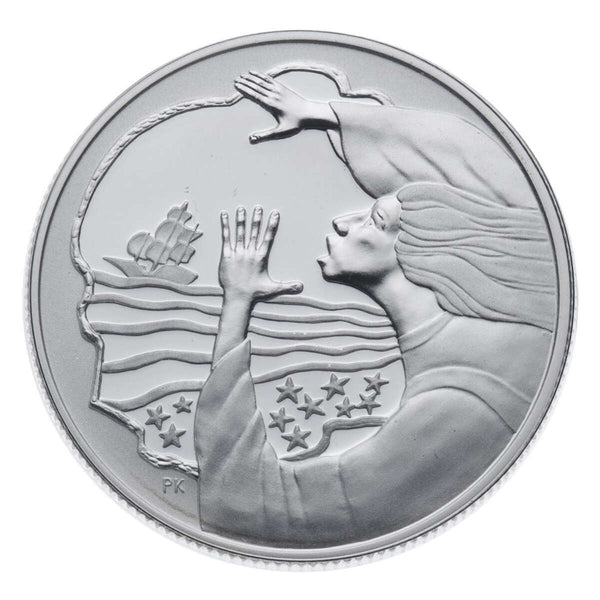 2001 50c Canada's Folklore & Legends: Maiden's Cove - Sterling Silver Coin Default Title