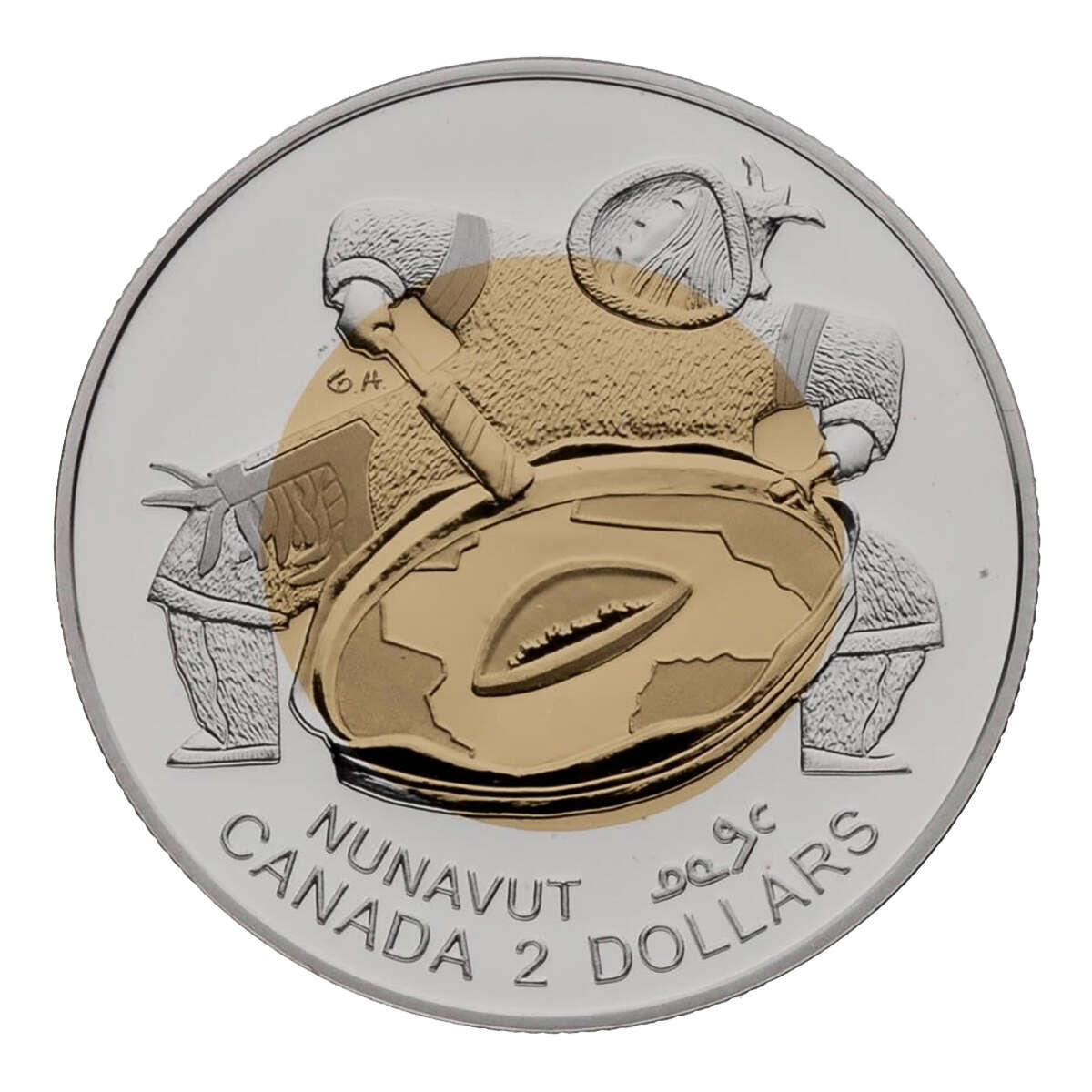 1999 $2 Nunavut - Sterling Silver Coin Default Title