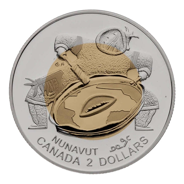 1999 $2 Nunavut - Sterling Silver Coin Default Title