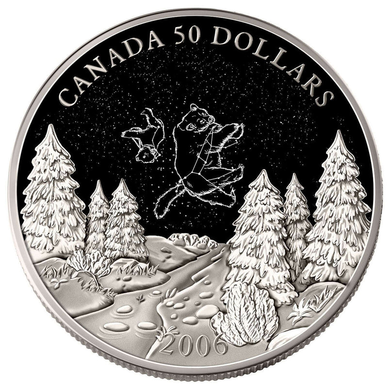 2006 $50 Winter Constellation - Pure Palladium Coin Default Title