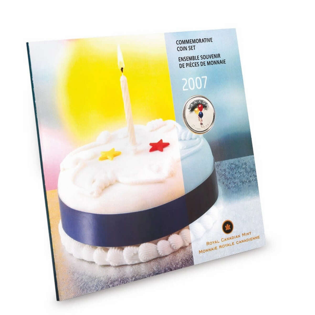 2007 Birthday Gift Set with Coloured 25-cent Default Title