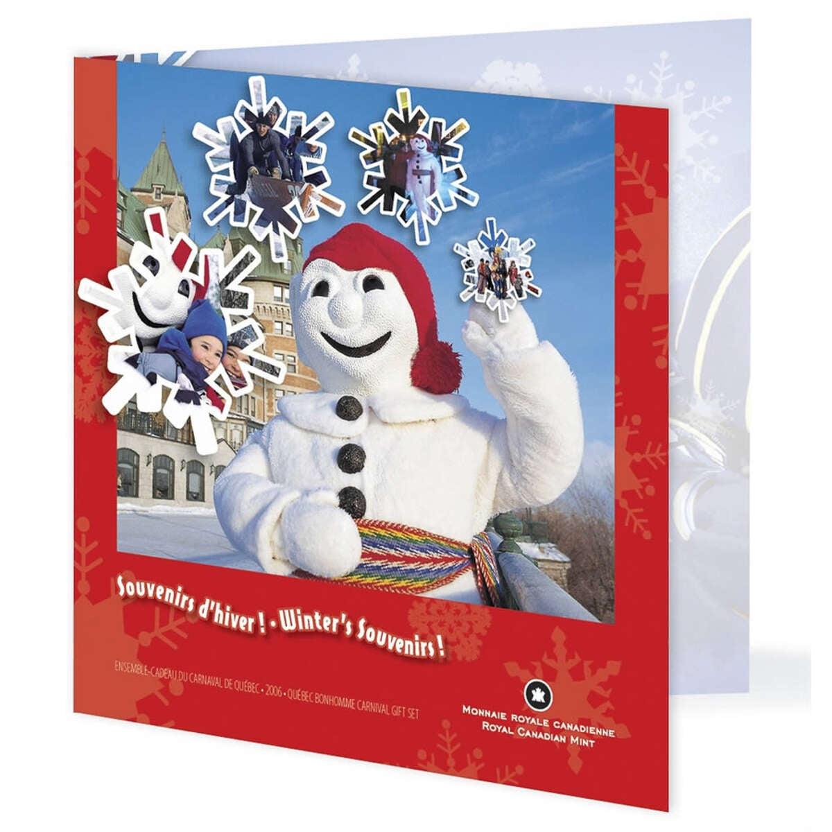 2006 Quebec Winter Carnival Uncirculated Coin Set with Coloured 25 cent Default Title