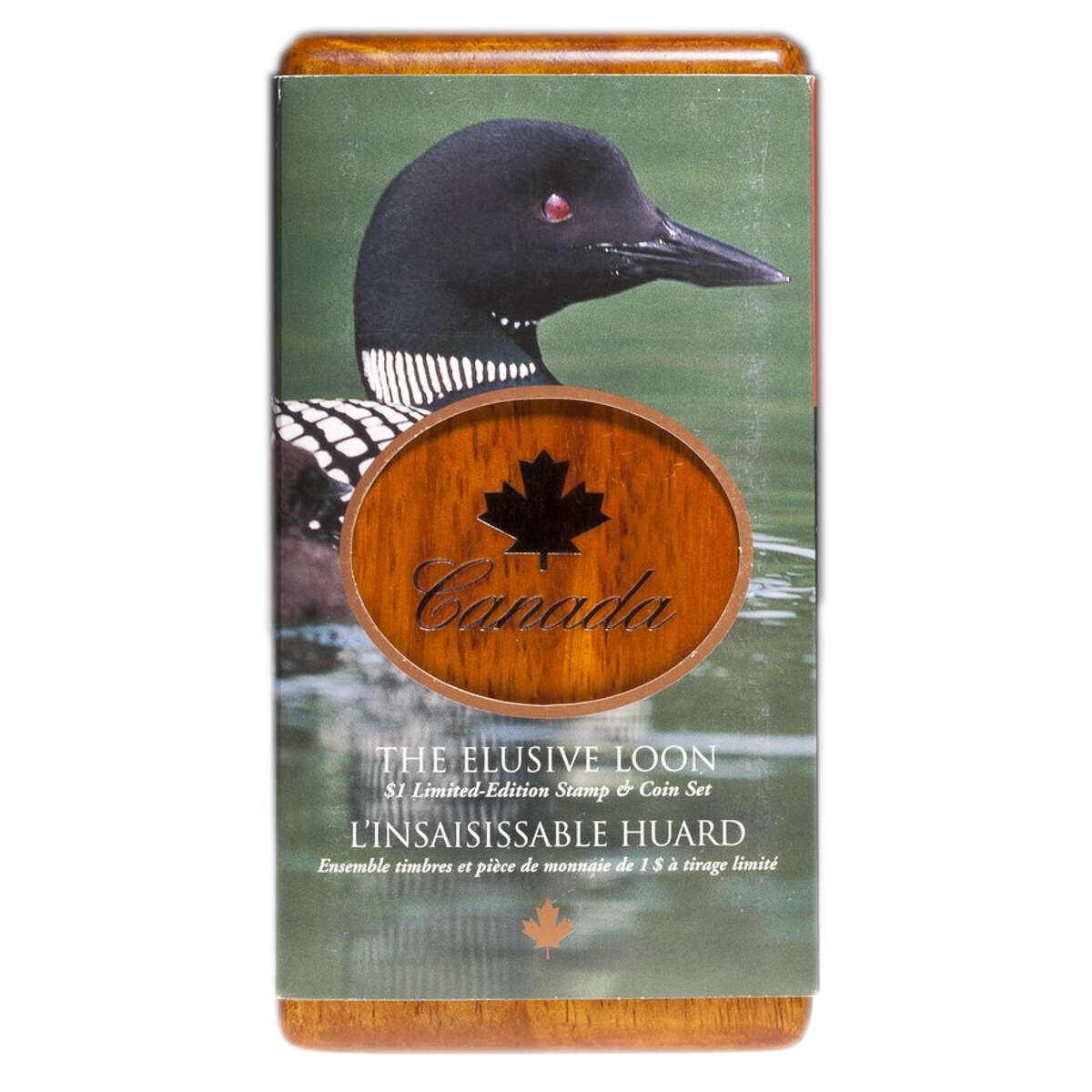 2004 $1 Elusive Loon Limited-Edition Coin & Stamp Set