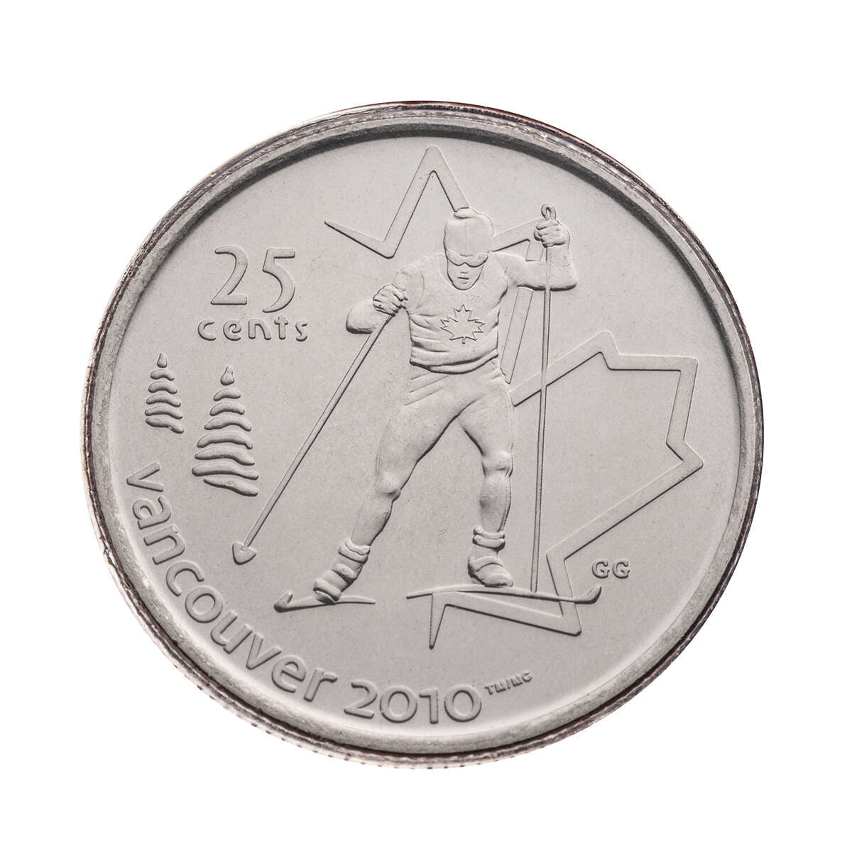 2009 25c Official First Day Coin - Vancouver 2010 Default Title