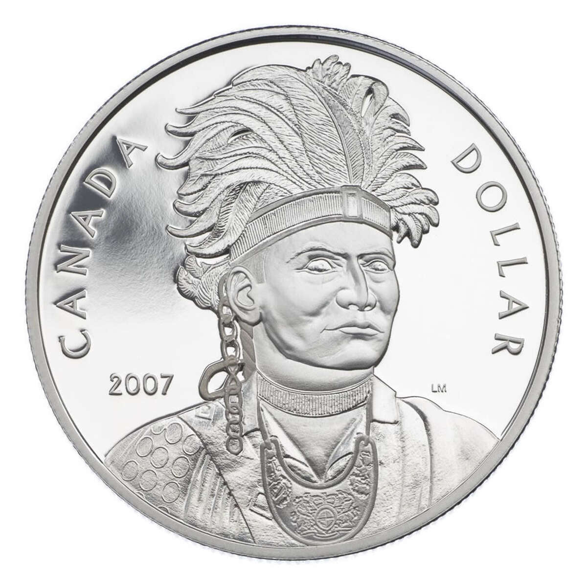 2007 $1 Thayendanegea (Joseph Brant) - Proof Sterling Silver Dollar Default Title