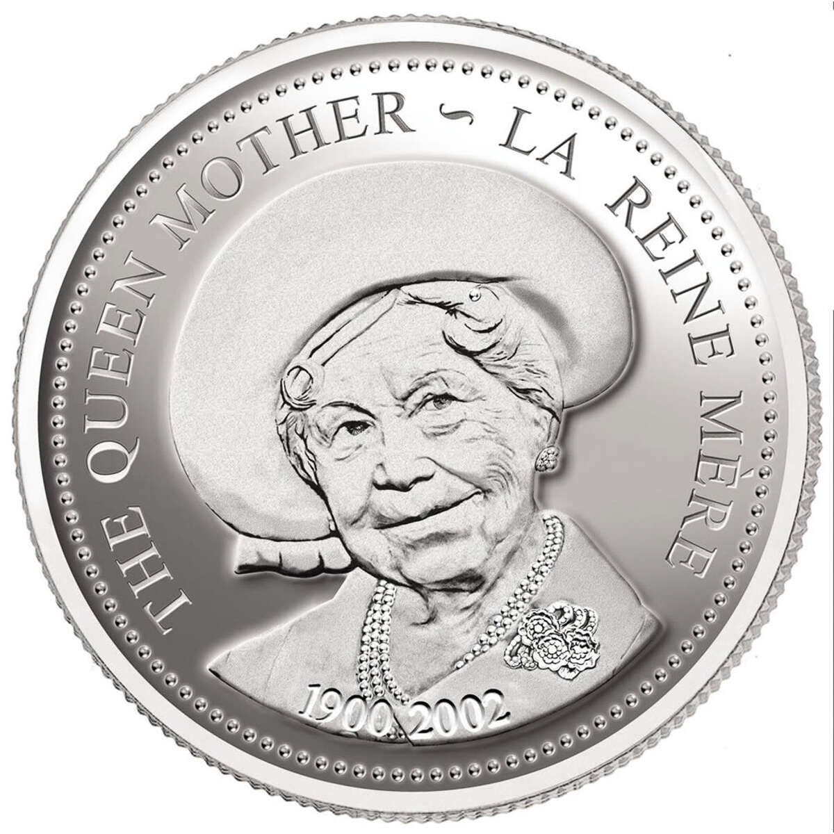 2002 $1 Queen Elizabeth the Queen Mother - Sterling Silver Dollar Default Title